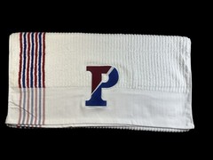 University of Penn Caddy towel / 44in x 24in (42k Stitches) 2 Logos
