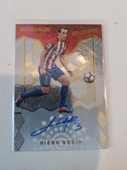 2017-18 Panini Revolution DIEGO Godin AUTO Autograph SP Athletico Madrid