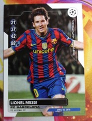 2023-24 TOPPS UEFA CLUB COMPETITIONS FLAGSHIP Lionel Messi HAT-TRICK