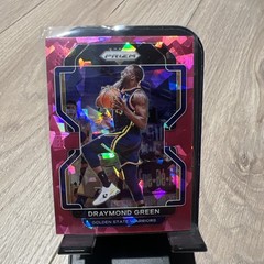 2021-22 Panini Prizm Pink Cracked Ice Prizm Draymond Green Golden State Warriors