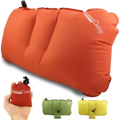 InstantCampTM 2.4 oz Ultralight Backpacking Camping Hiking Pillow – Inflatable