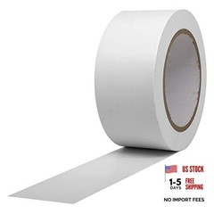 Tapes 50 Premium Vinyl Safety Marking and Dance Floor 2″ x 36 yds 1 White
