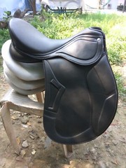 Leather Dressage Double Flap Changeable Gullets Saddle