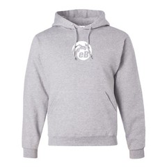 eBodyboarding Circle Logo Hooded Pullover Sweatshirt Cotton/Polyester