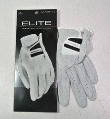 Maxfli Elite Premium Cabretta Leather Golf Glove Left Hand Mens Sz Medium