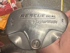 TAYLORMADE RESCUE DUAL 5 HYBRID 25 Degree REGULAR Factory Shaft HYBRID 65 39 In