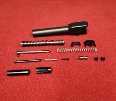 FITS Glock 19 G19 UPK Gen 1-3 UPPER Slide Parts Kit SS GUIDE ROD + DLC Barrel