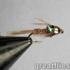 1 dozen (12) – Pheasant Tail Nymph – Flash Back – Bead Head