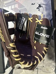 🔥 Franklin RTP Pro Baseball Glove – 11.0”, Brown/Camel, Right-Handed Thrower 🔥