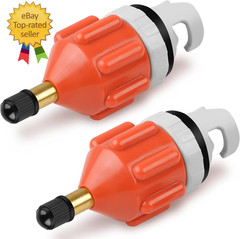 2Pcs Stand up Paddle Board Pump Adapter, Strong Sealing Inflatable Boat SUP Pump