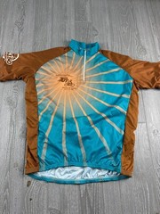 Team Utah Cycling Mens Jersey No Size Tag No Brand Tag