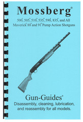 Mossberg 500 Manual Book ALL Pump Action Shotguns Gun-Guides Disassembly NEW!