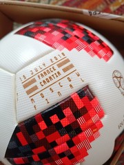 ADIDAS TELSTAR MEYTA FINAL FRANCE CROATIA OMB BALL SIZE 5