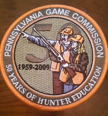 Pa. Game Commission 50 Years Of Hunter Education Patch 4 In.