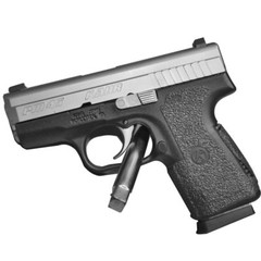 Talon Grips for Kahr Arms CM45, PM45 in Black Rubber Texture 305R