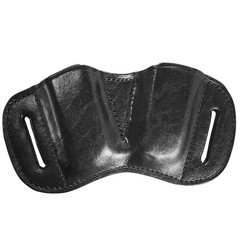 Handmade Real Leather Dual Mag Carrier Belt Pouch for 9mm .40 .45 Single/Double
