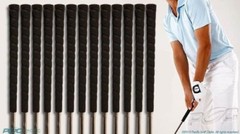 NEW 13 MENS STANDARD SIZE TACKI MAC GOLF GRIPS BLACK PRO TOUR WRAP CLUB GRIP SET