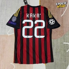 AC Milan 2013/2014 Home Red Black Men’s jersey – Ricardo Kaka #22 shirt