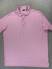 Footjoy Geometric Design Short Sleeve Performance Golf Polo Shirt (Men’s 2XL)