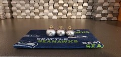 Cannon ball sinkers 4oz, 5oz, And 6oz 15 Each lead fishing weights 45 total