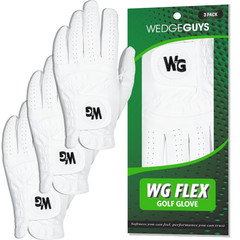 Wedge Guys Flex Cabretta Leather Golf Gloves Left & Right | Standard & Cadet