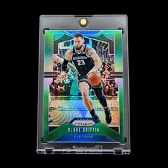Blake Griffin Green Holo Prizm Parallel Card 2019-20 NBA Panini Prizm SP – #91