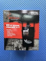 Wildgame Innovations 6V Game Feeder Kit Digital Power Control Unit – Black