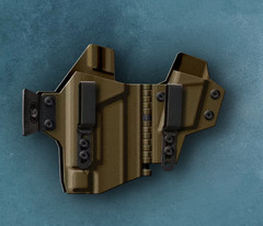 TREX ARMS Sidecar Holster with Mag Carrier G19 Gen 5, TLR-7 HL-X, Right Hand