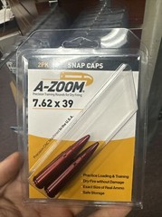 A-Zoom 7.62 x 39mm Precision Metal Snap Caps-Pack of 2-12234