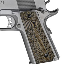 Cool Hand 1911 G10 Grips, Full Size (Government/Commander), Gun Screws Coyote