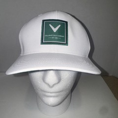 2024 Callaway Rutherford Lucky White/Green Adjustable Snapback Golf Hat/Cap