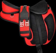 Freemax Treeless Horse Synthetic English Saddle with Free Girth nd free shipping