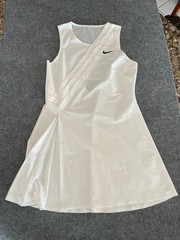 Nike Maria Sharapova Collection Tennis Dress Slim fit Dri-Fit White Size Medium