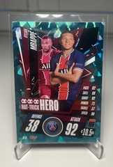 Topps Match Attax 2020/21 Kylian Mbappe Hat-trick Hero