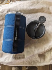 GSI Outdoors Blue Portable, French Press Coffee 30 fl. oz. JavaPress Cup Mug GUC