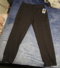 32 Degrees Heat Base Layer Bottom Pants Black L Mild Leg Compression Stretch