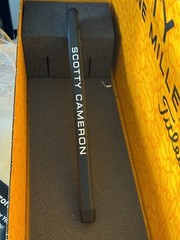Scotty Cameron Black Long Design Grip – 17-inch Putter Grip 100% Authentic