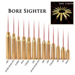 Red Laser boresight CAL 7MM/8MM/9MM/223/308/762 Cartridge bore sighter US Seller