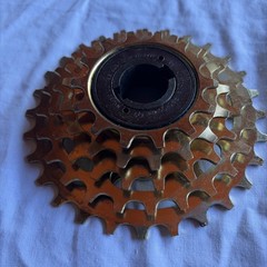Vintage Suntour Pro-Compe Freewheel 5 Speed Gold NOS 14-28T 28T