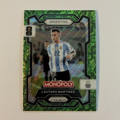 Lautaro Martínez 2026 Panini Prizm Monopoly FIFA Green Wave 2 Argentina