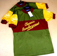 New Classic Rendevous Cycling Jersey By Allesandro of Italy In Merino Wool NOS