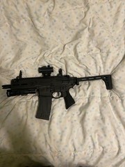 Sig Sauer MCX Rattler Canebrake Semi-Automatic Rifle .177 Caliber CO2 Pellet