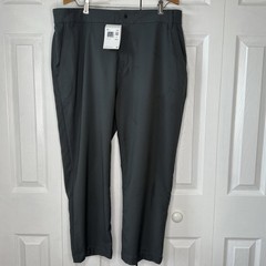 $80 New Nike Dri-Fit Victory Golf Pants Navy Gray Mens 36×30 READ! DN2397-451