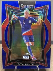 2025 Select FIFA Cavan Sullivan #98 Terrace Blue Prizm RC 🔥🇺🇸USA