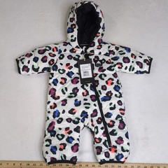 Burton Infant Buddy Bunting 3 Months 3M Snowsuit One Piece Suit White $119 MSRP