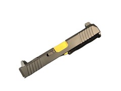 Complete Assembled Zoom Slide Titanium Nitride TiN Barrel Tall Sights G19 Gen 3