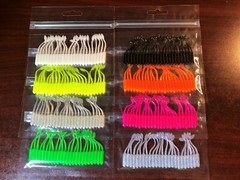 Soft Plastic Baits – Crappie – Panfish – Scented – 24 Count – 2″ Crappie Dancer
