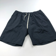 Fair Harbor XL (Fit 32In) Athleisure Gym Running Elastic Waist 8″Shorts Gray