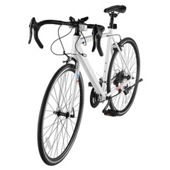 Road Bike Racing Bicycle 700C Shimano 21 Speeds Carbon Steel Frame Caliper Brake