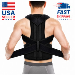 Back Brace Support Belt for Lower Back Pain Relief Lumbar Support 6 Support Bars